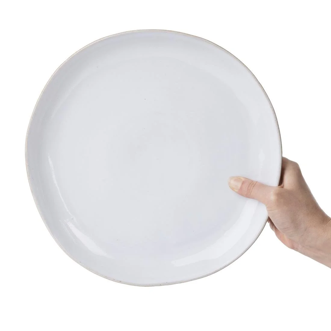 Olympia Raw Recycled Clay Coupe Plates Natural 260mm (6 Pack) - Image 10