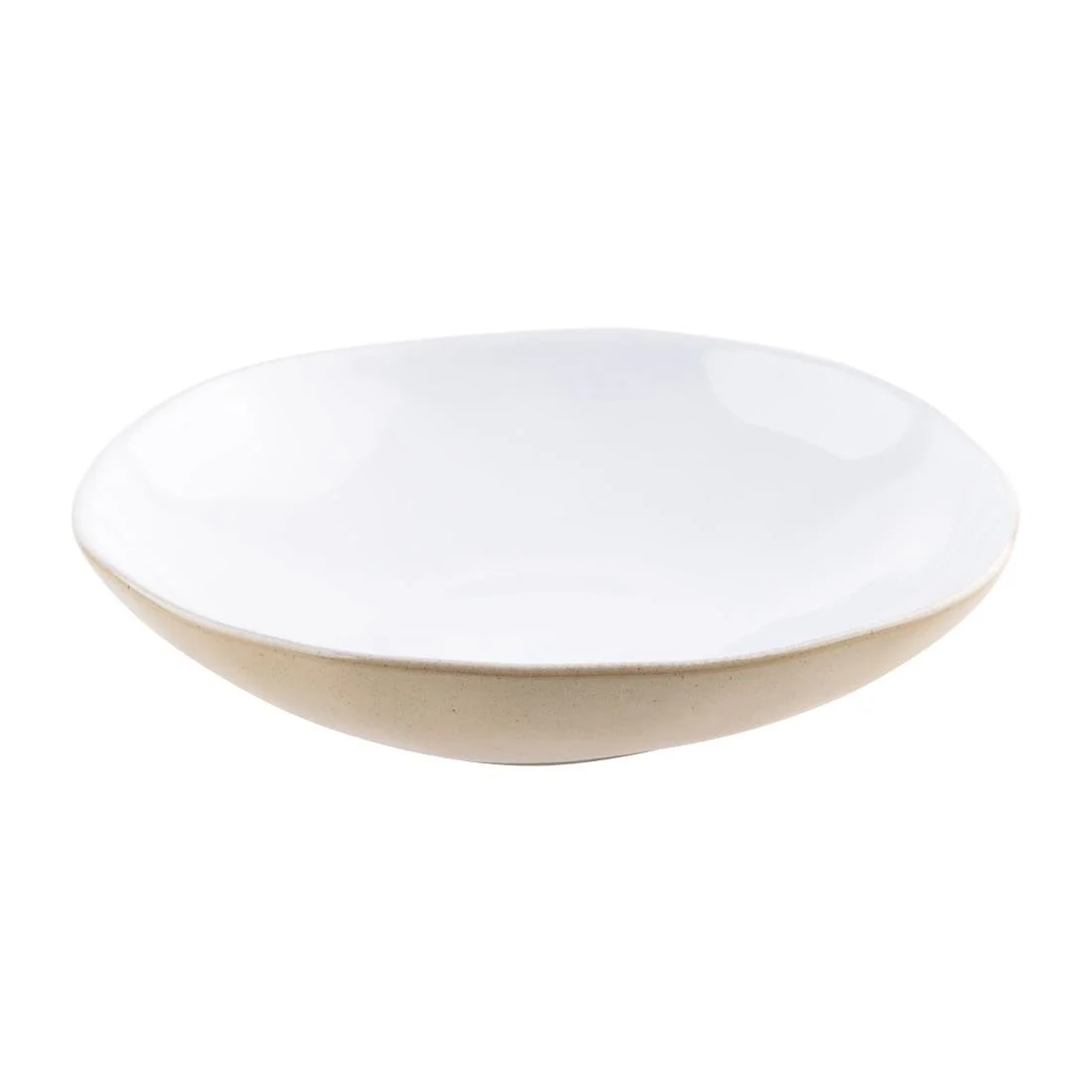 Olympia Raw Recycled Clay Coupe Bowls Natural 230mm (6 Pack) - Image 1