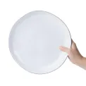 Olympia Raw Recycled Clay Coupe Plates Charcoal 260mm (6 Pack) - Image 9