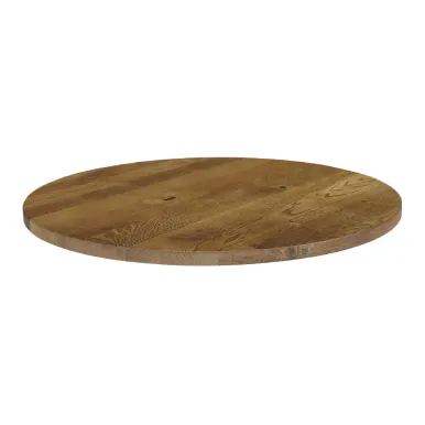 Solid Oak Natural Round Table Top 750mm