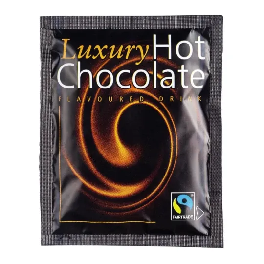 Nutshell Fairtrade Hot Chocolate Sachets 25g (100 Pack)