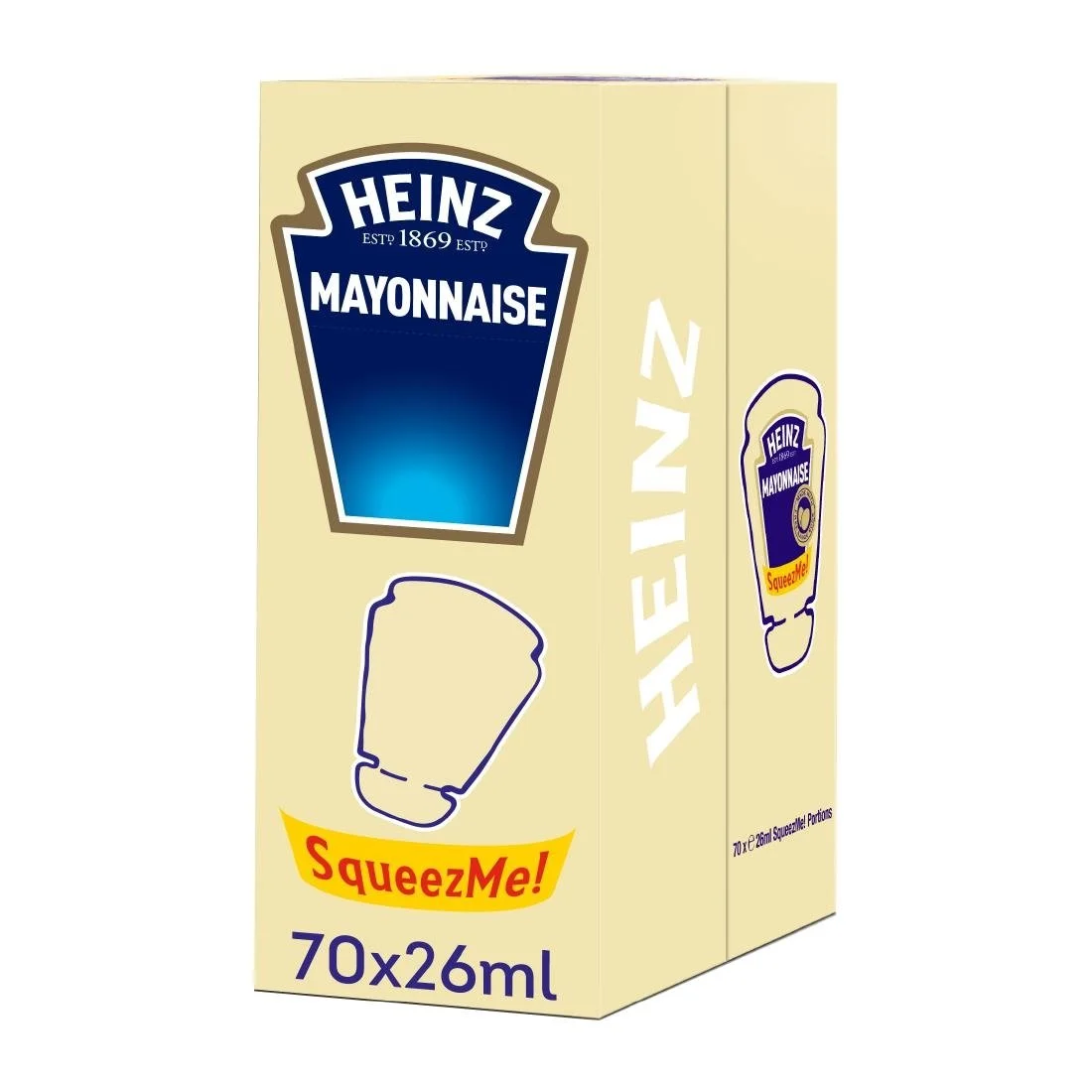 Heinz Mayonnaise SqueezMe! Sachets 26ml (70 Pack) - Image 1
