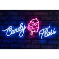 A1 Equipment Candy Floss Neon Style LED Light-up Sign A7362 - Image 3