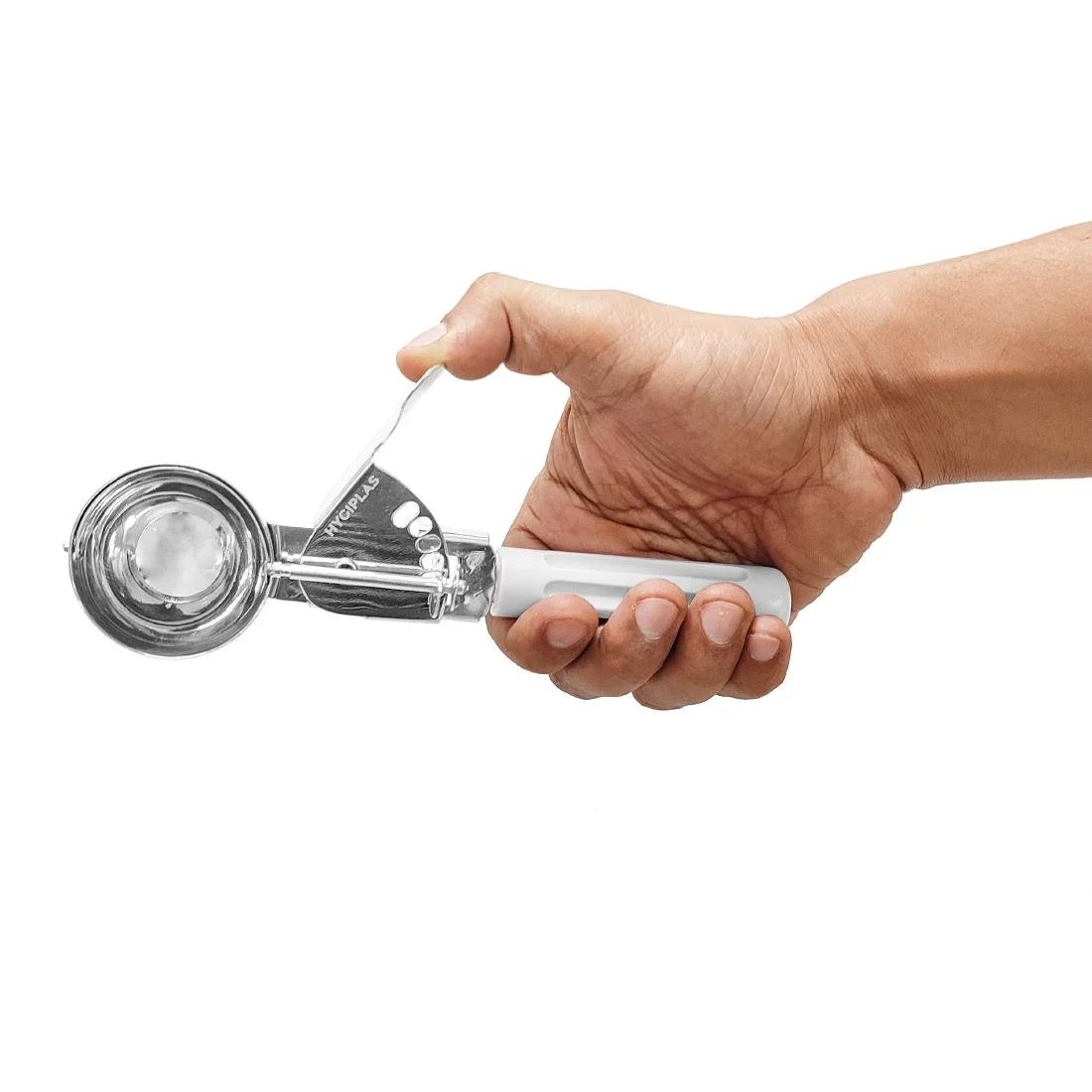 Hygiplas Ice Cream Scoop White 50ml - Image 4