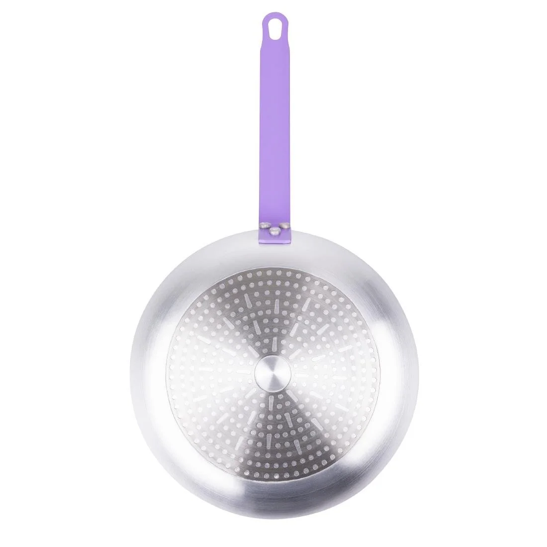 Hygiplas Aluminium Non-stick Teflon Platinum Plus Frying Pan Purple 28cm - Image 5