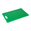 Hygiplas Commercial Grip Chopping Board Green 458x306mm - Image 1