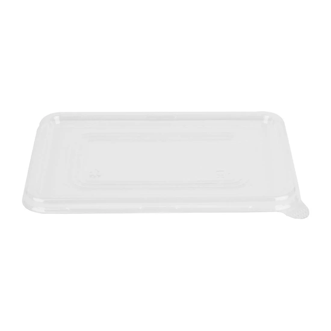Fiesta Recyclable PET Lids for Bagasse Container Bases (100 Pack) - Image 1