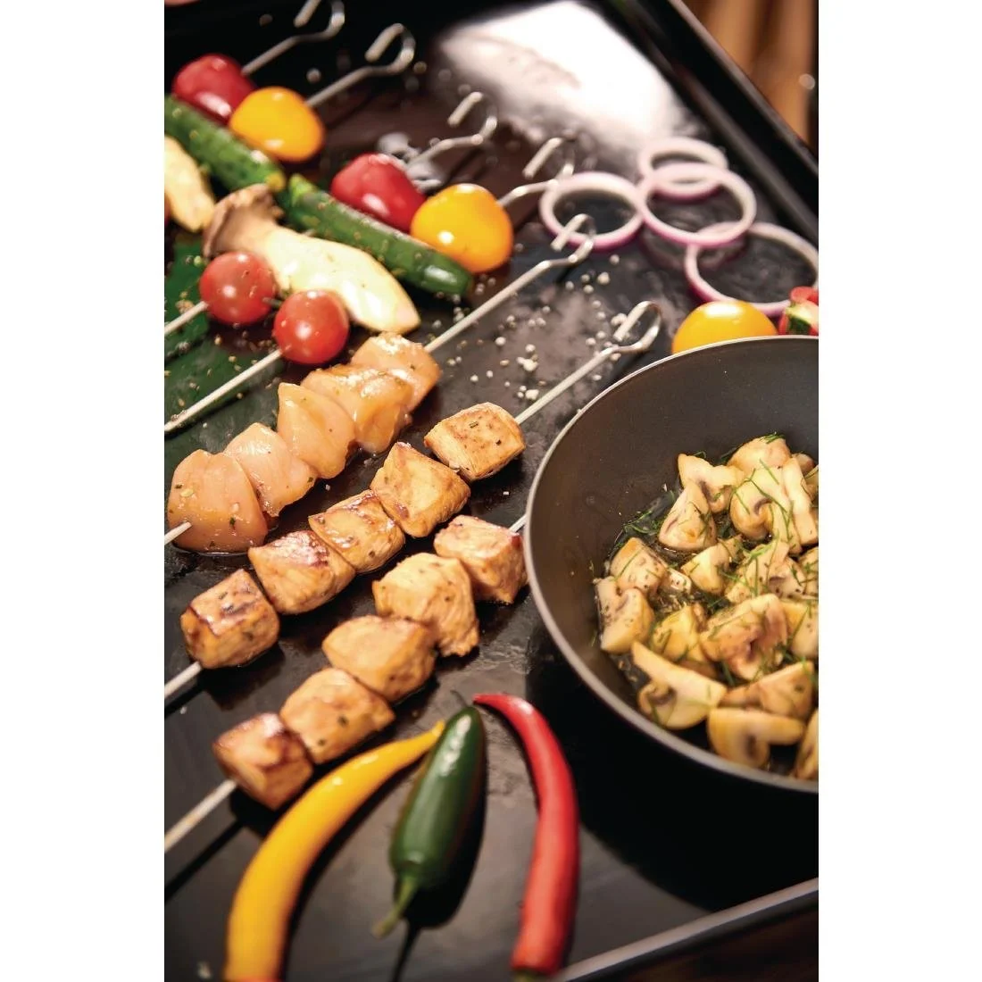 De Buyer Stainless Steel Skewers 250mm (10 Pack) - Image 3