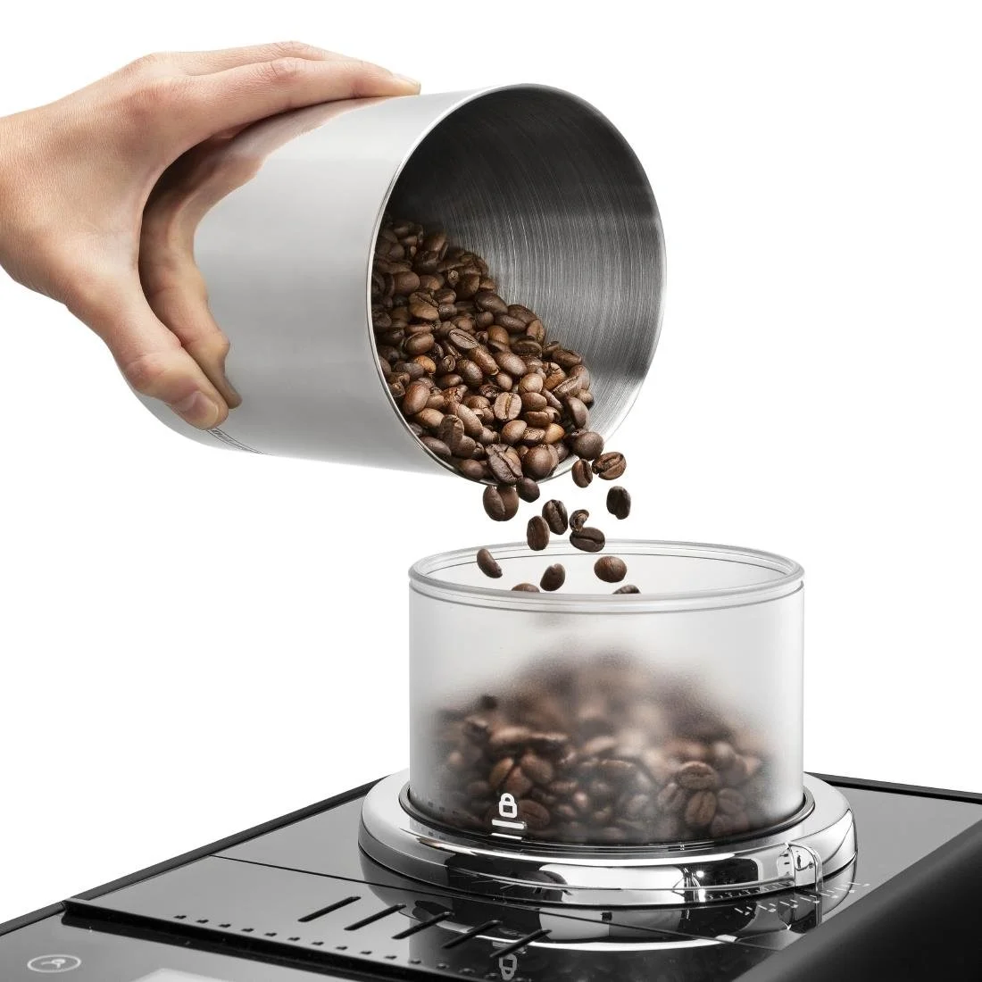 De'Longhi Rivelia Bean to Cup Coffee Machine Black - Image 2