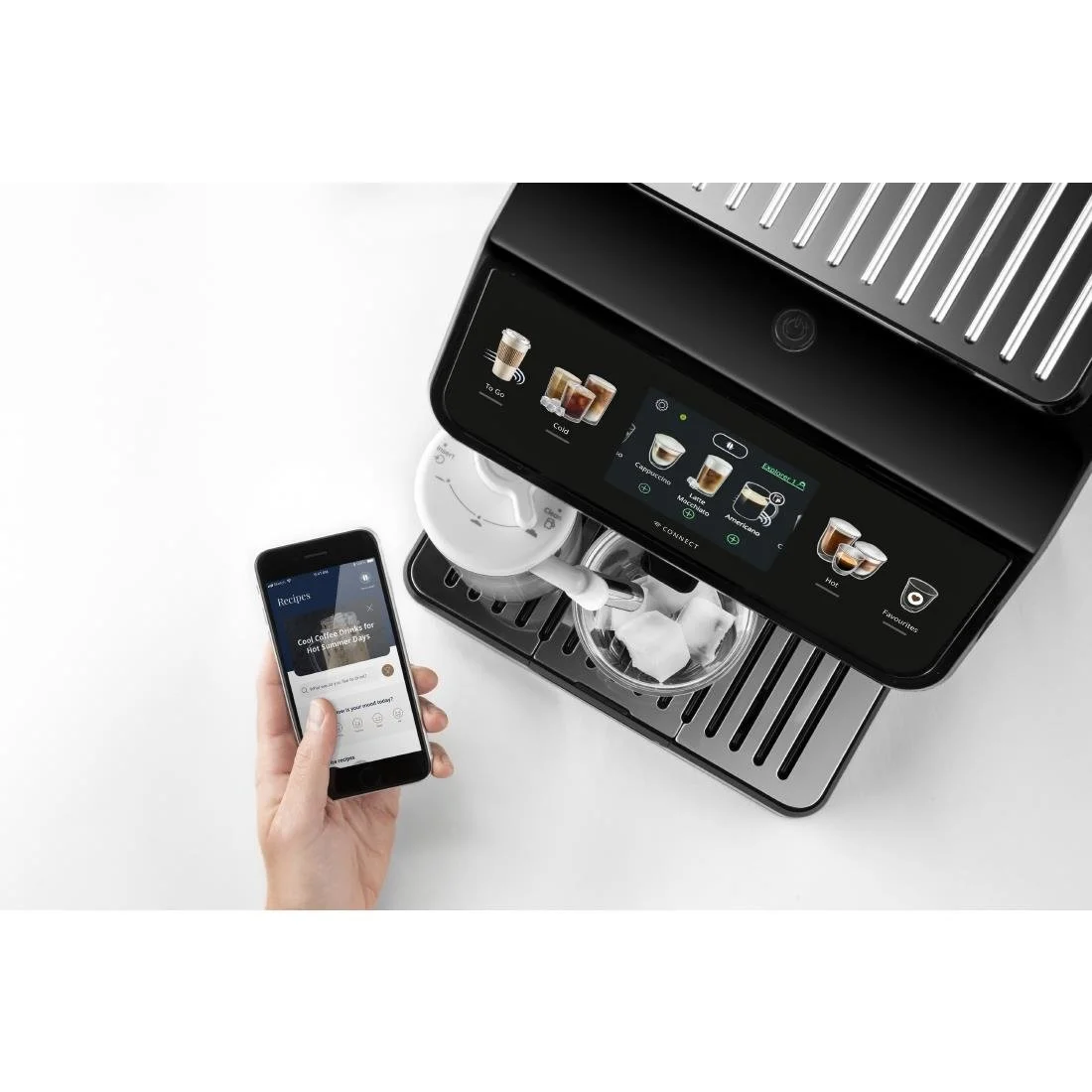 De'Longhi Eletta Explore Bean to Cup Coffee Machine ECAM450 - Image 2
