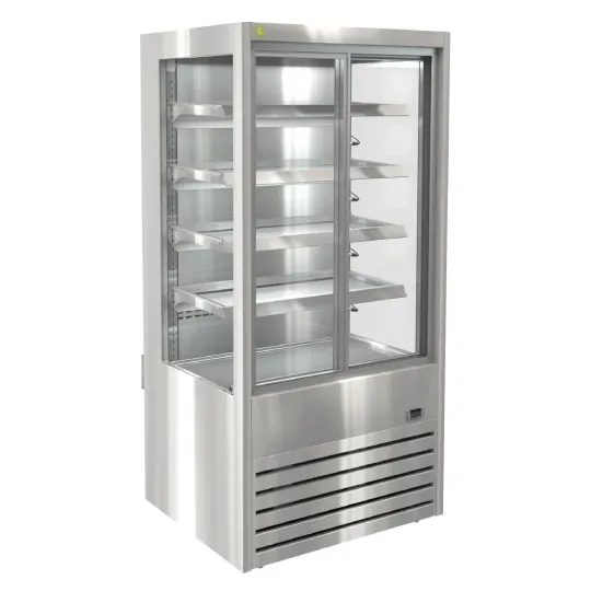 Cossiga DTG Freestanding Multideck Display Fridge with Sliding Doors