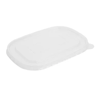 Fiesta Recyclable PET Lids for Rectangular Containers (300 Pack)