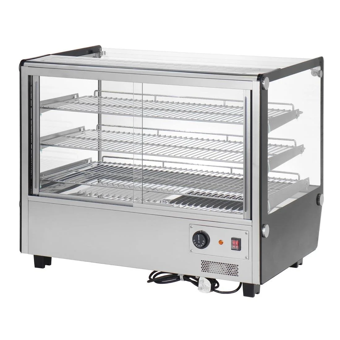 Buffalo Square Countertop Heated Display Merchandiser 160Ltr - Image 5