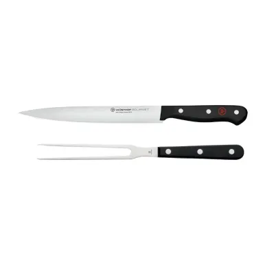 Wüsthof Gourmet Carving Knife & Meat Fork Set