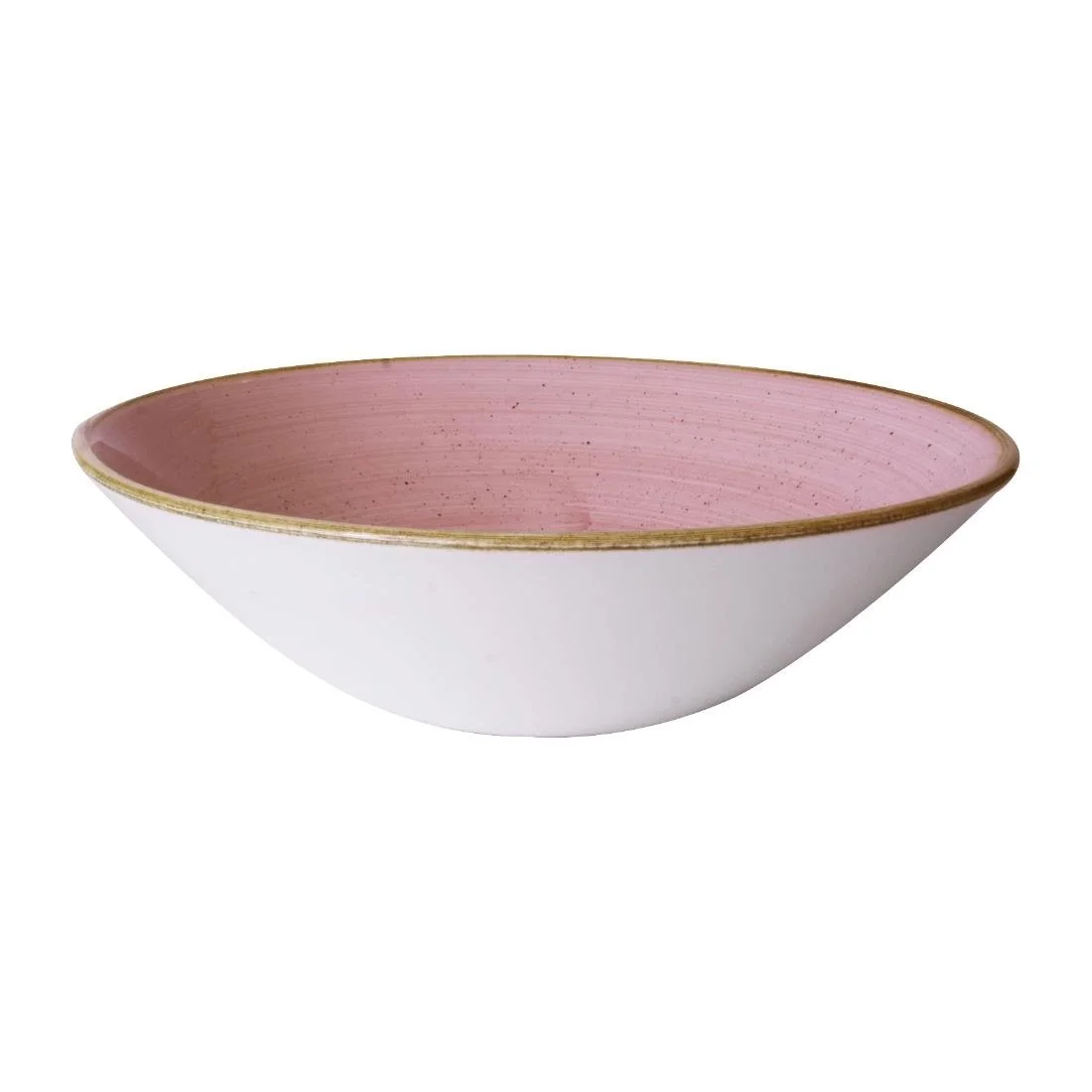 Churchill Stonecast Petal Pink Deep Coupe Bowls 205mm (6 Pack) - Image 2