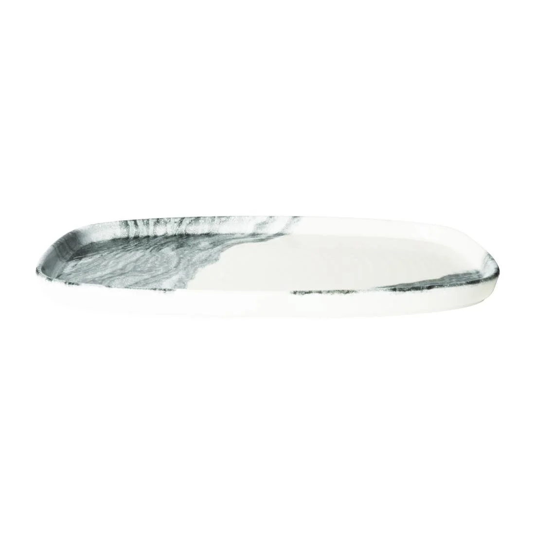 Churchill Tide Black Oblong Chefs Plates 280 x 127mm (6 Pack) - Image 2