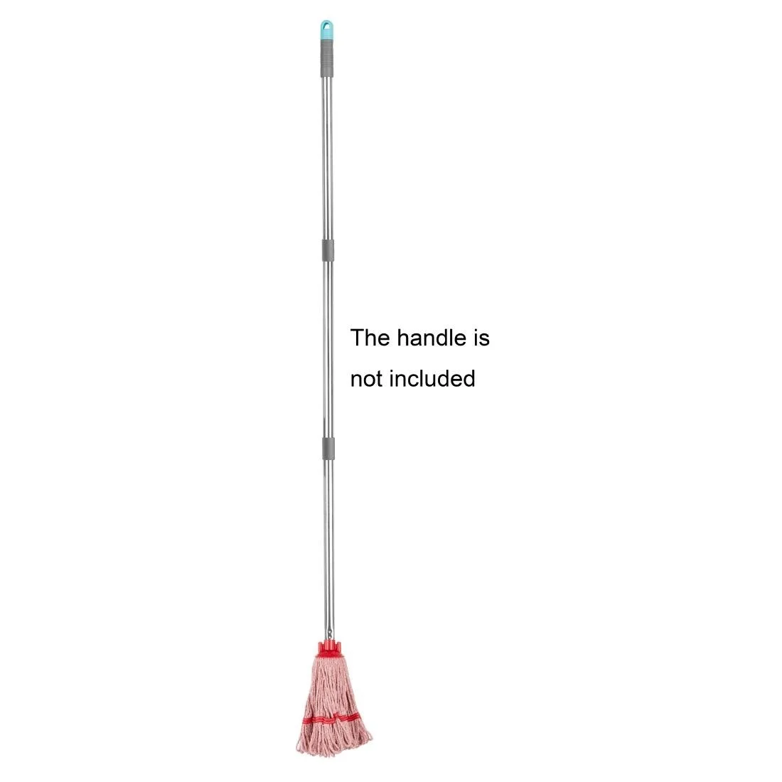 Jantex Connect Deck Mop Head Red Stripe 200g - Image 2