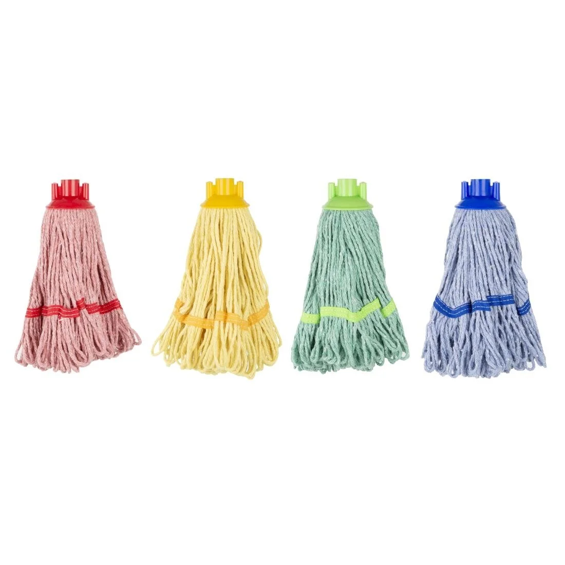 Jantex Connect Deck Mop Head Green Stripe 200g - Image 4