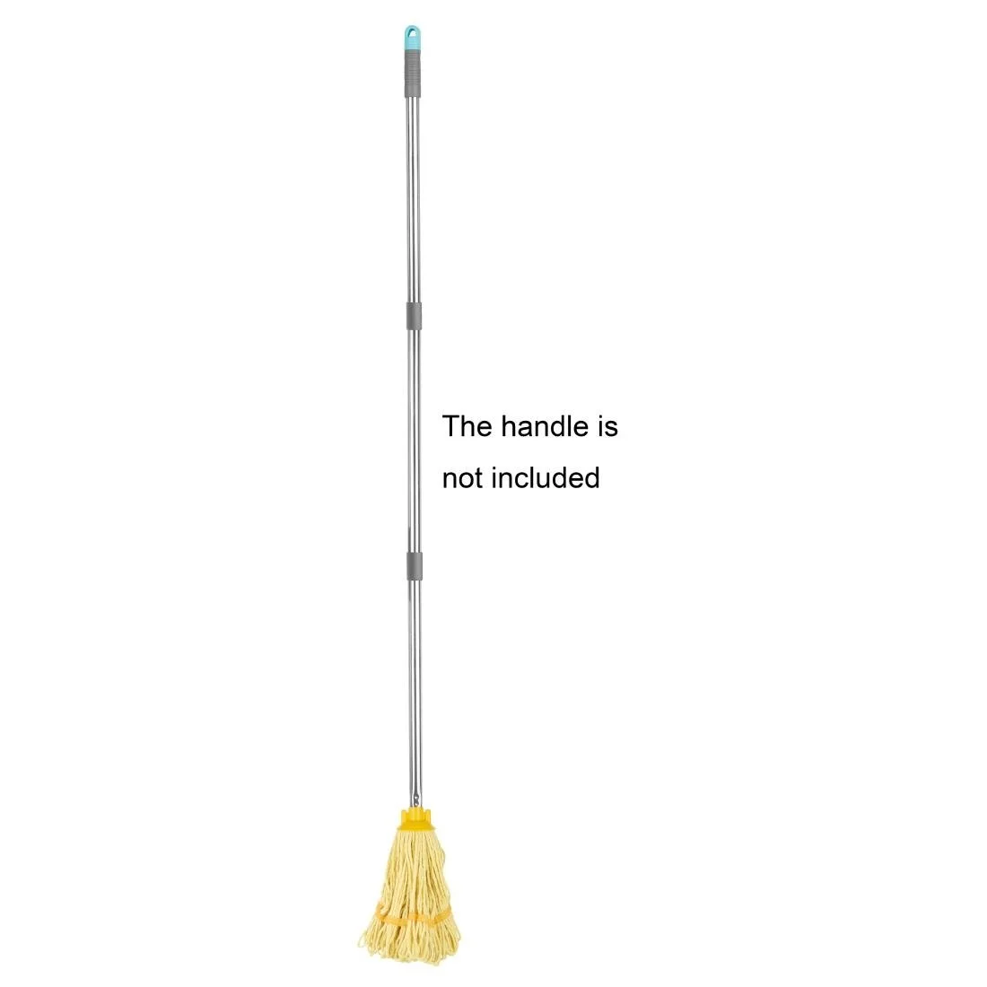 Jantex Connect Deck Mop Head Yellow Stripe 200g - Image 2
