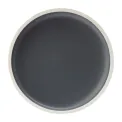 Utopia Forma Plates Charcoal 210mm (6 Pack) - Image 1