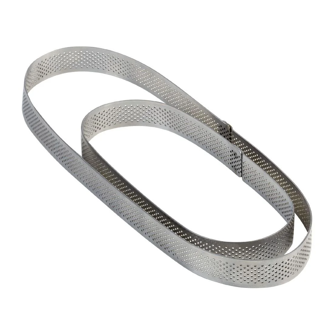 Pavoni Oval Stainless Steel Mould 290x90x35mm