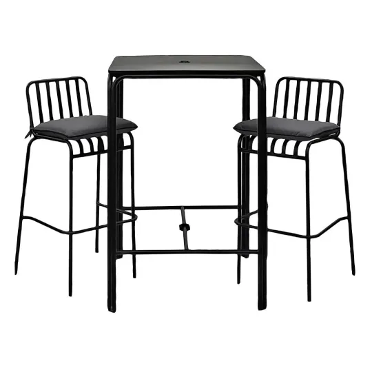 Tenby Outdoor Poseur Set in Onyx (2 Sets Pack)