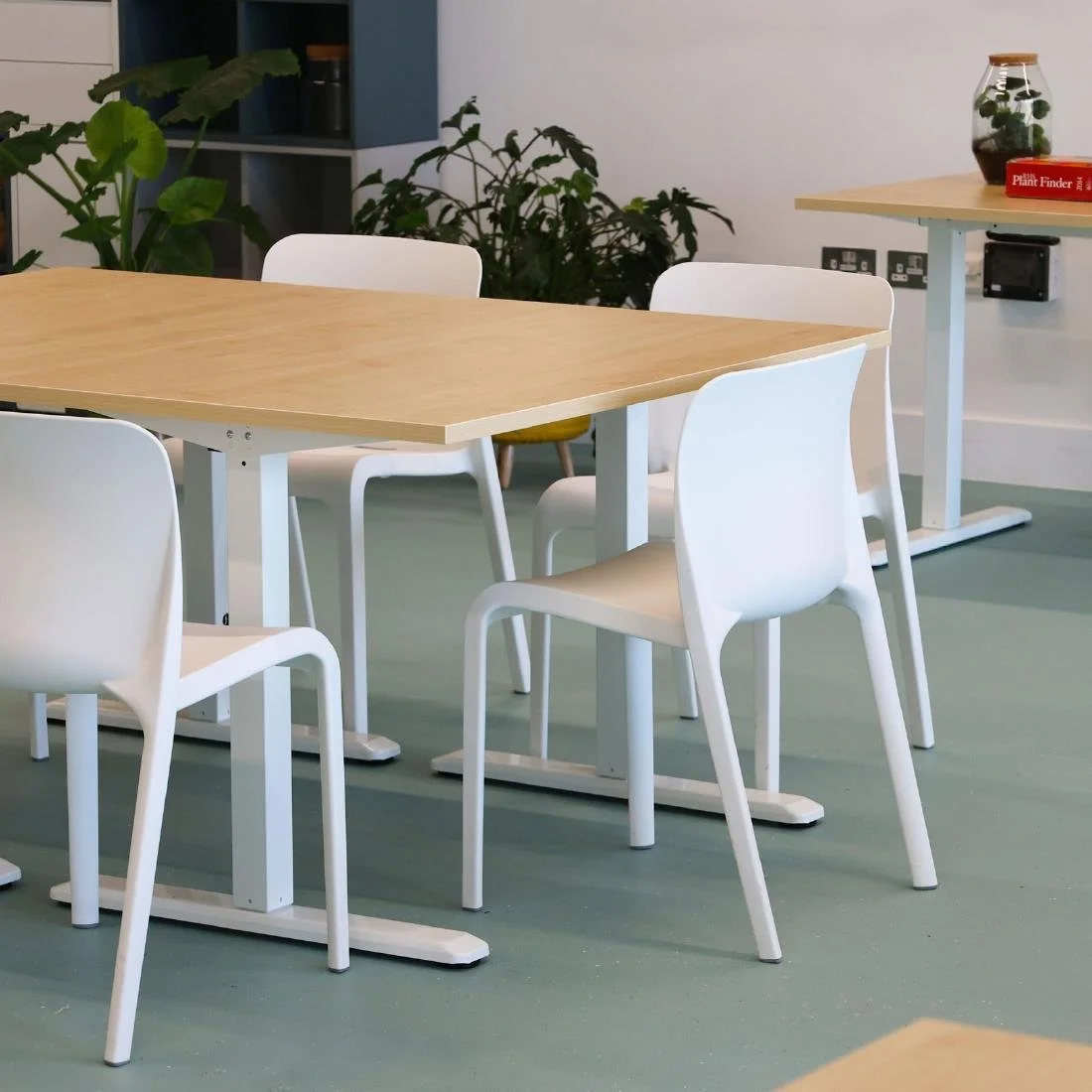 Origin POP Chair Traffic White 480x500x790mm (2 Pack) - Image 12
