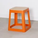 Origin Base Stool Signal Orange 400x400x440mm (2 Pack) - Image 8