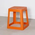 Origin Base Stool Signal Orange 400x400x440mm (2 Pack) - Image 13
