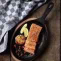 Tramontina Pre-Seasoned Cast Iron Fajita Sizzler 305x185mm - Image 11