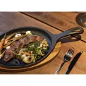 Tramontina Pre-Seasoned Cast Iron Fajita Sizzler 305x185mm - Image 12