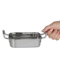 Olympia Table Presentation Rectangular Dish Stainless Steel 140x90mm - Image 8