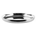Olympia Hammered Stainless Steel Round Tray 320x35mm - Image 3