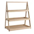 APS Valo Three-Tier Wooden Tray 555x325x640mm - Image 1