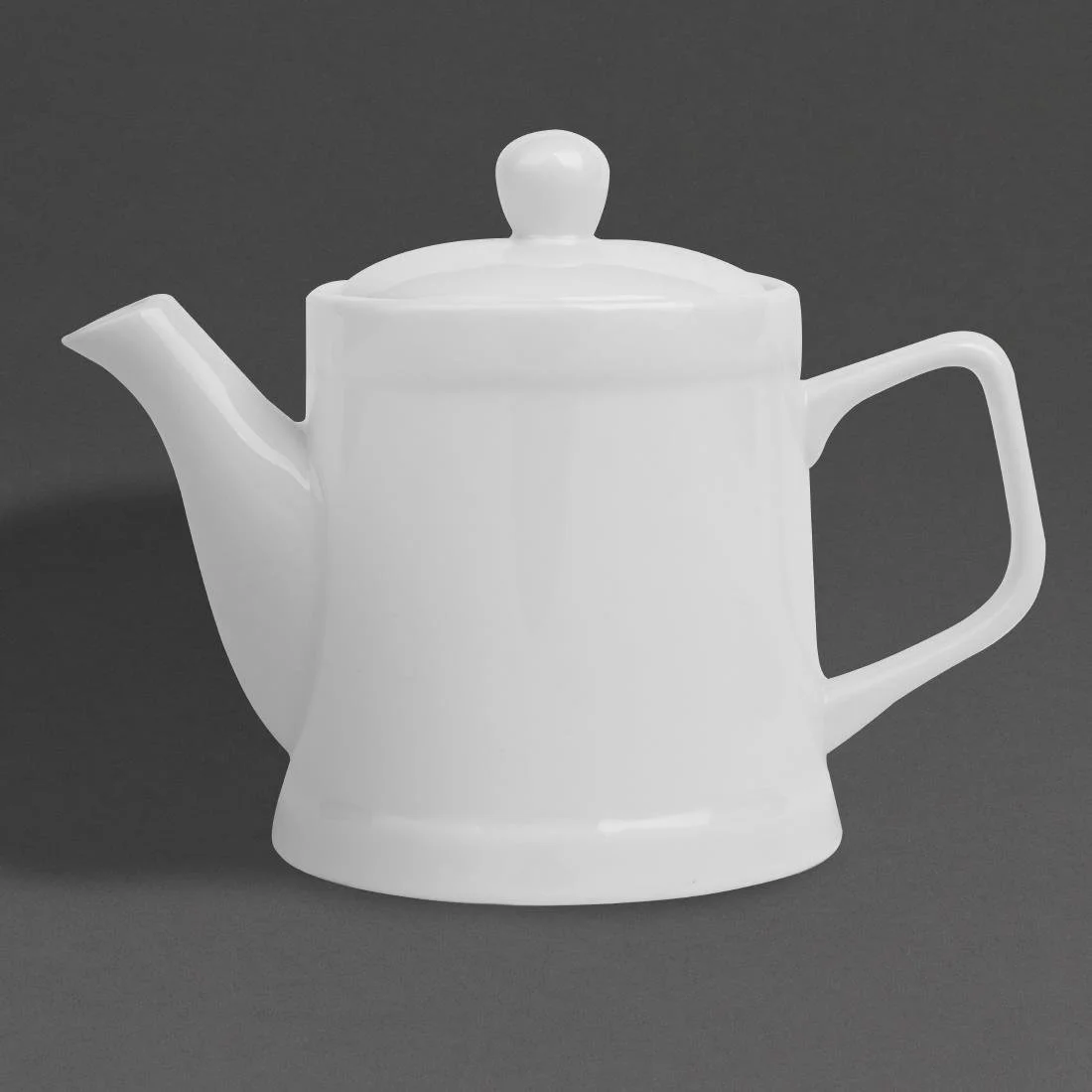 Olympia Whiteware Pier Teapots 500ml (2 Pack) - Image 1