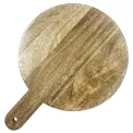 Olympia Round Handled Display Stand Mango Wood with Metal Legs 400x300x80mm - Image 6