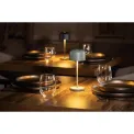 Olympia Siena Table Lamp Round Dome Sage 200mm - Image 8