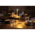 Olympia Siena Table Lamp Round Dome Grey 200mm - Image 8