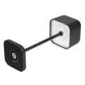 Olympia Lucca Table Lamp Squared Dome Black 200mm - Image 3