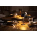 Olympia Lucca Table Lamp Squared Dome Black 200mm - Image 8