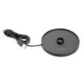 Olympia Siena Table Lamp Round Dome Black 300mm - Image 4