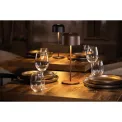 Olympia Siena Table Lamp Round Dome Chestnut 300mm - Image 8