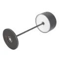 Olympia Siena Table Lamp Round Dome Grey 300mm - Image 3