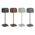 Olympia Lucca Table Lamp Squared Dome Black 300mm - Image 6