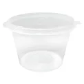 Fiesta Recyclable Portion Pots with Lids 100ml (50 Pack) - Image 1