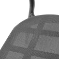 Bolero Santiago Outdoor Armchairs Black (4 Pack) - Image 4