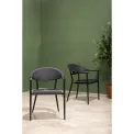 Bolero Santiago Outdoor Armchairs Black (4 Pack) - Image 14