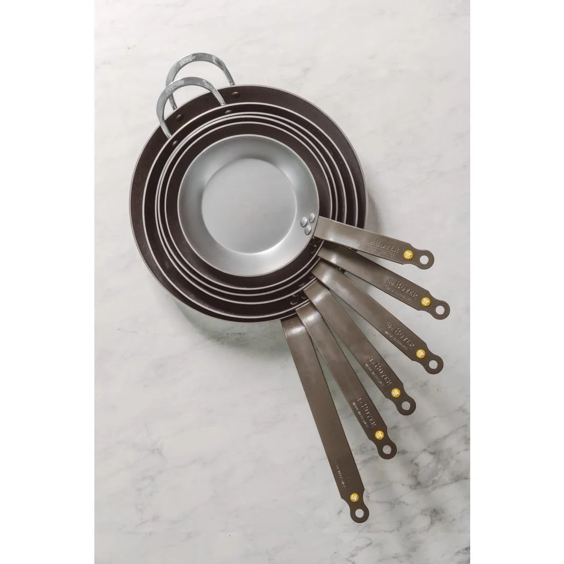 De Buyer Mineral B Element Steel Frying Pan 32cm - Image 7