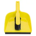 Jantex Dustpan & Brush Set - Yellow - Image 3