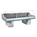 Zoin Saigon Fish Counter Grey with Azure Trim SG150PSSGGA - Image 1
